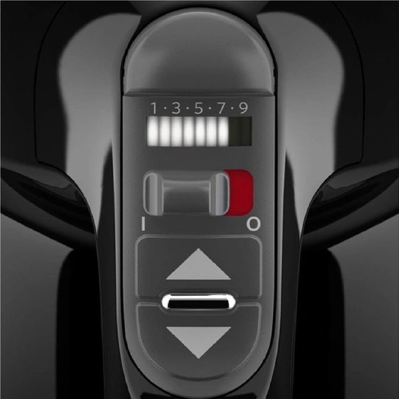 brand new ONYX BLACK KitchenAid 9-Speed Hand Mixer Model KHM9218 in brown box - Picture 3 of 7